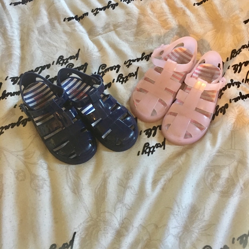 Girls Jelly Sandals (2 pairs!)